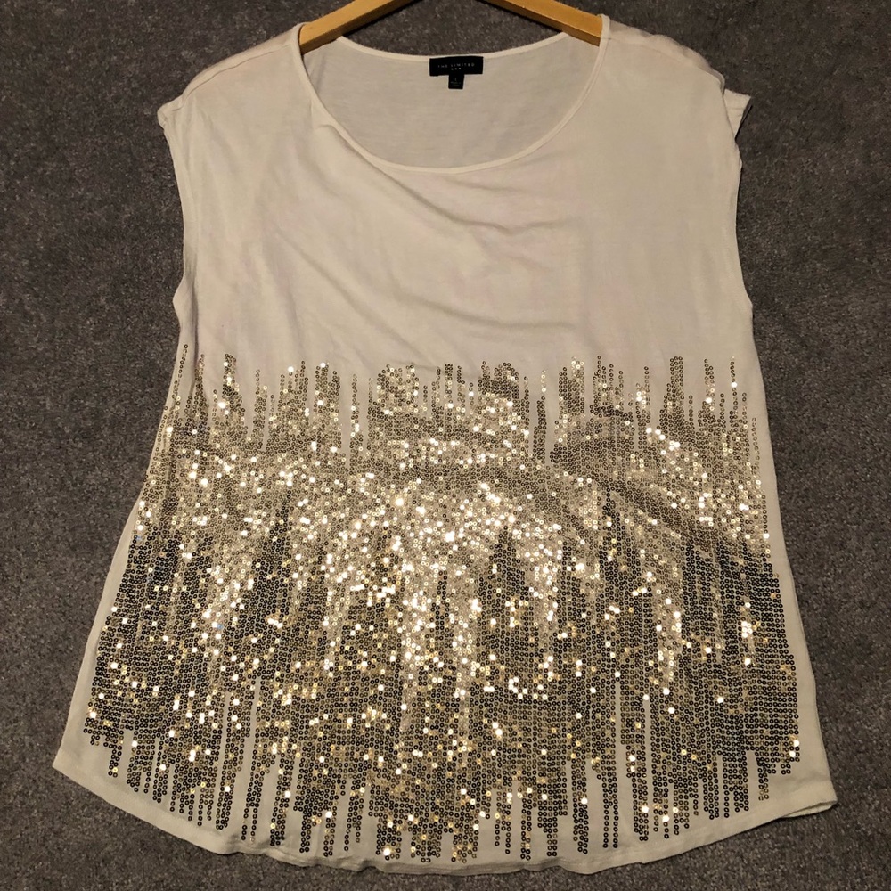 Large Limited sequined top